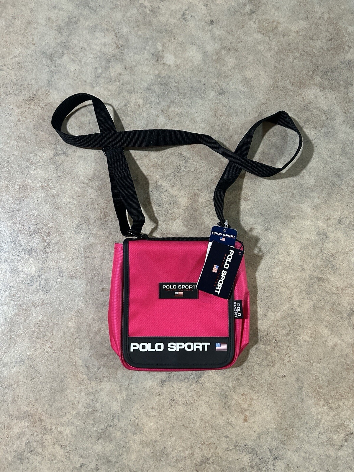 Vintage 90s NEW Polo Sport Ralph Lauren Camera Bag