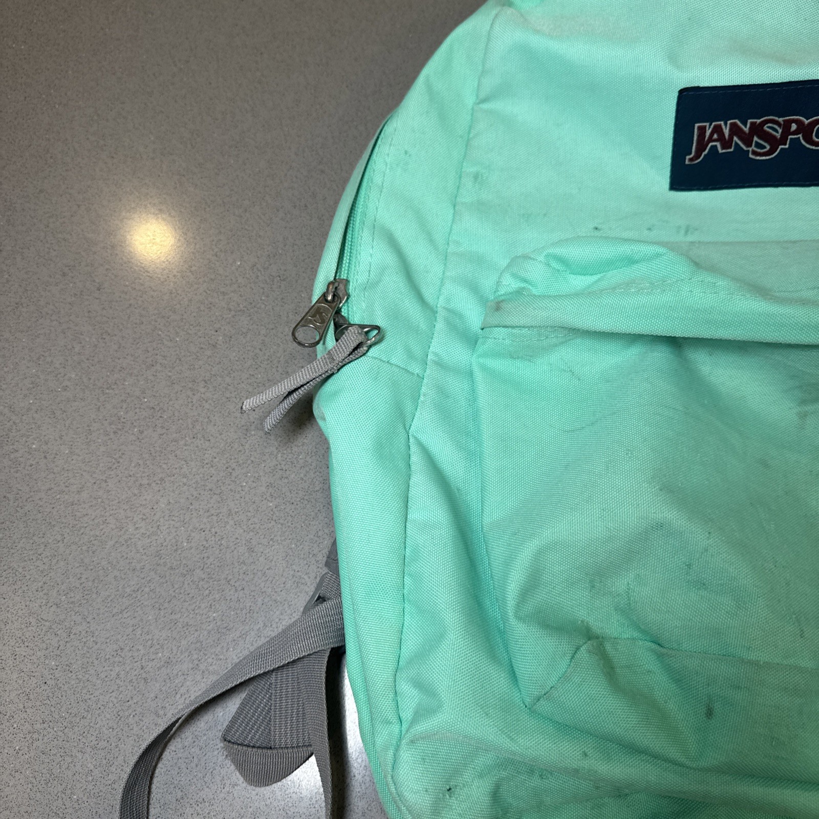 🔥🤓JanSport Black Label Superbreak Backpack Seafoam Green School Book Bag