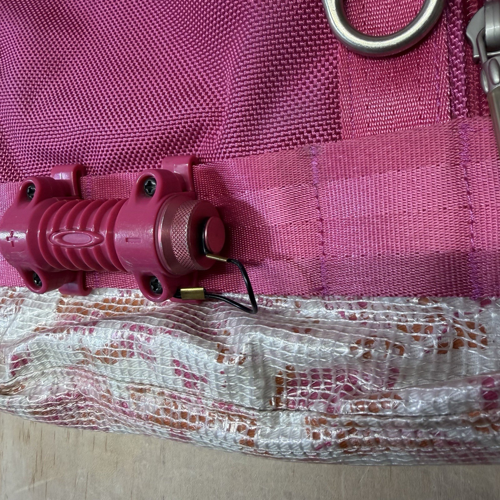 Vintage Pink Oakley High Low Voltage Y2K Commuter Bag Working Tested