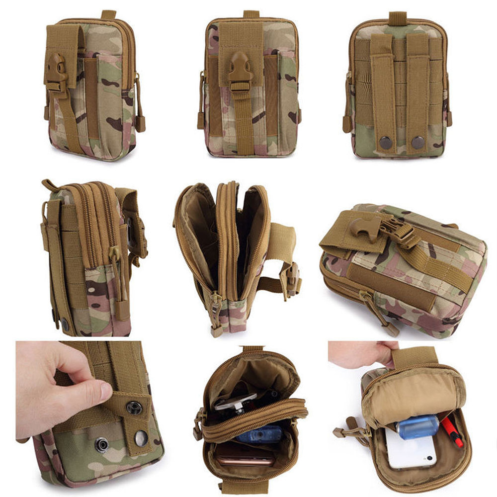 Backpack Tactical Chest Shoulder Fanny Pack Cross Body Molle Small Bag Rucksack