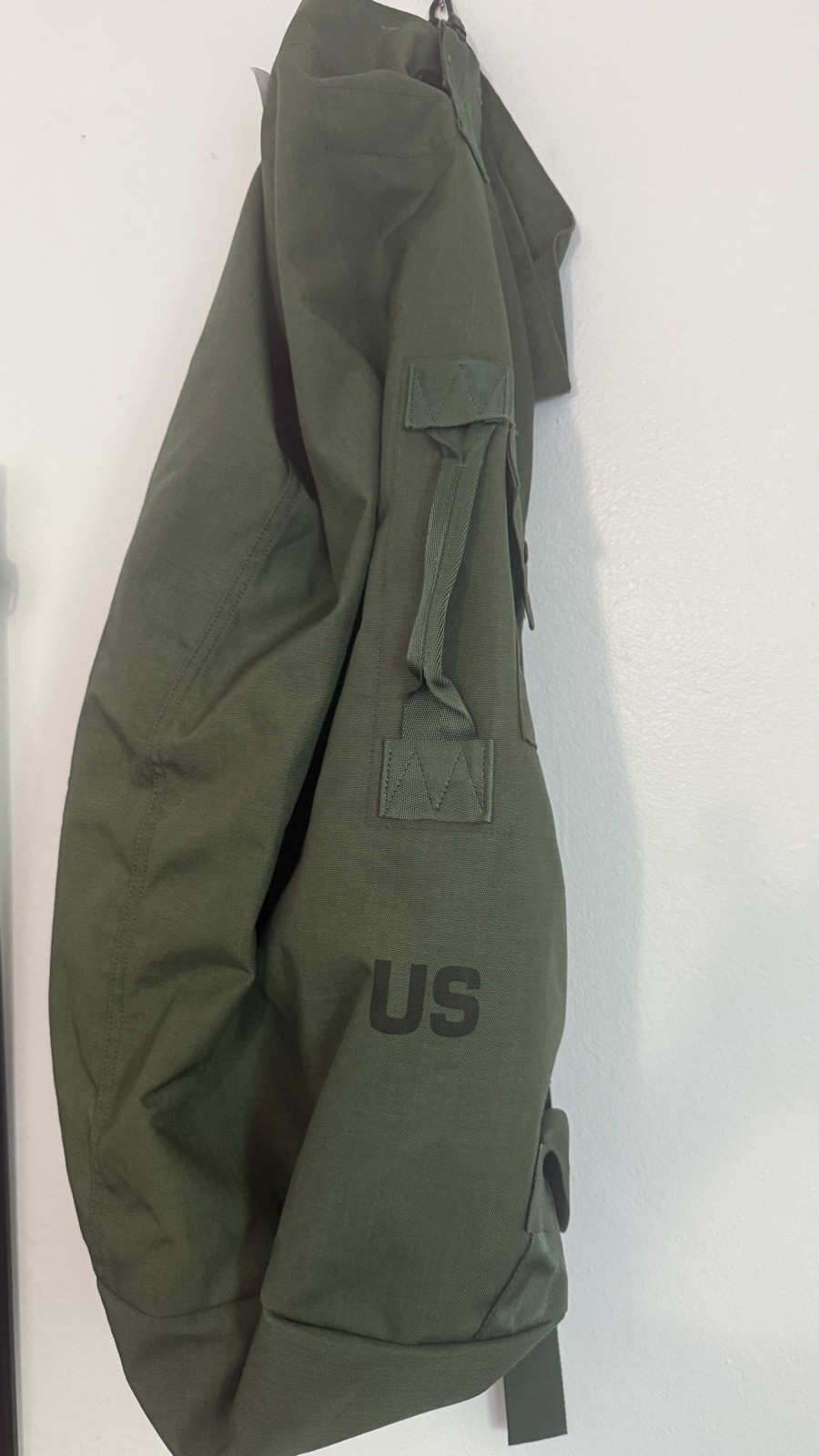 Vintage Military Style Green Gear Bag – USA