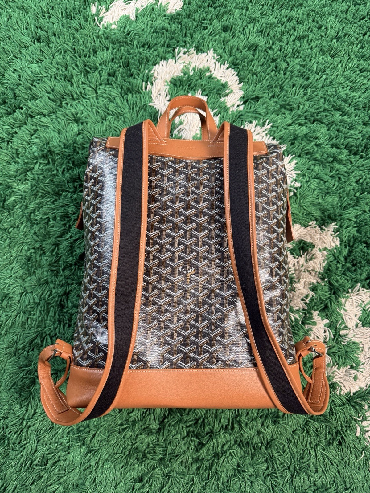 Goyard Cisalpin Backpack Black Tan – Perfect Condition