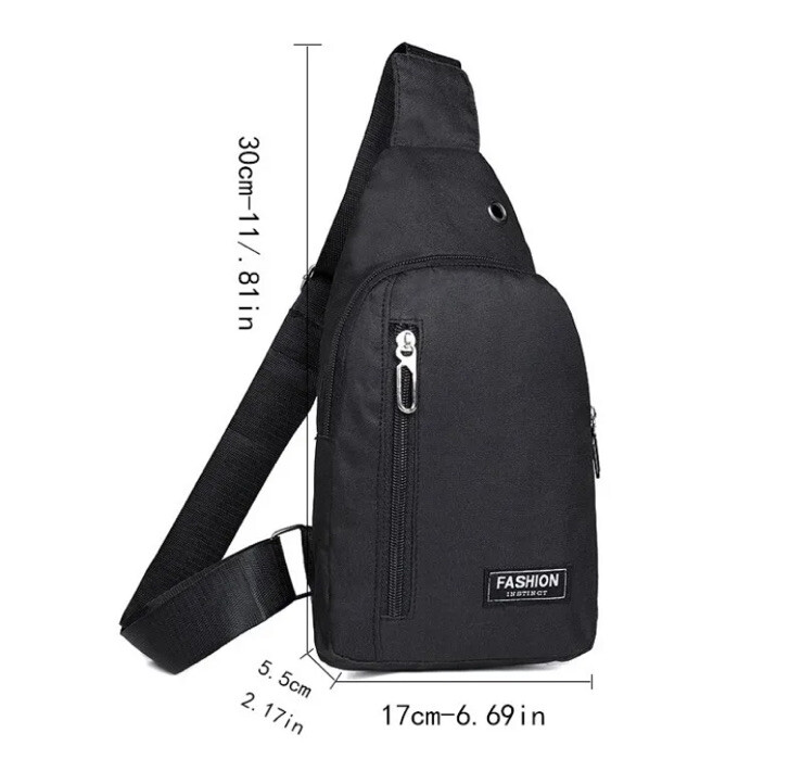 Casual Sling Bag Chest Fanny Packs Cross Body Travel