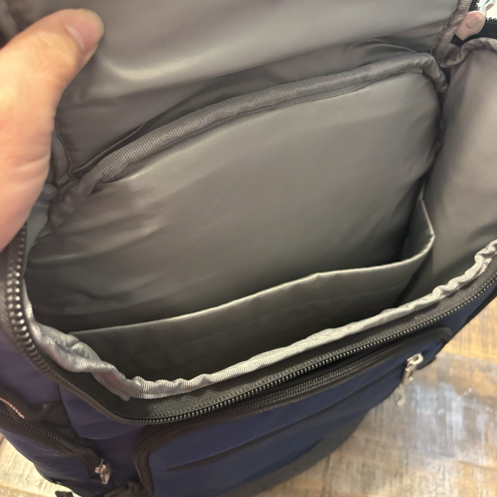 Briggs & Riley BRX Excursion Backpack Blue Travel Work Commuter Bag BP240-44
