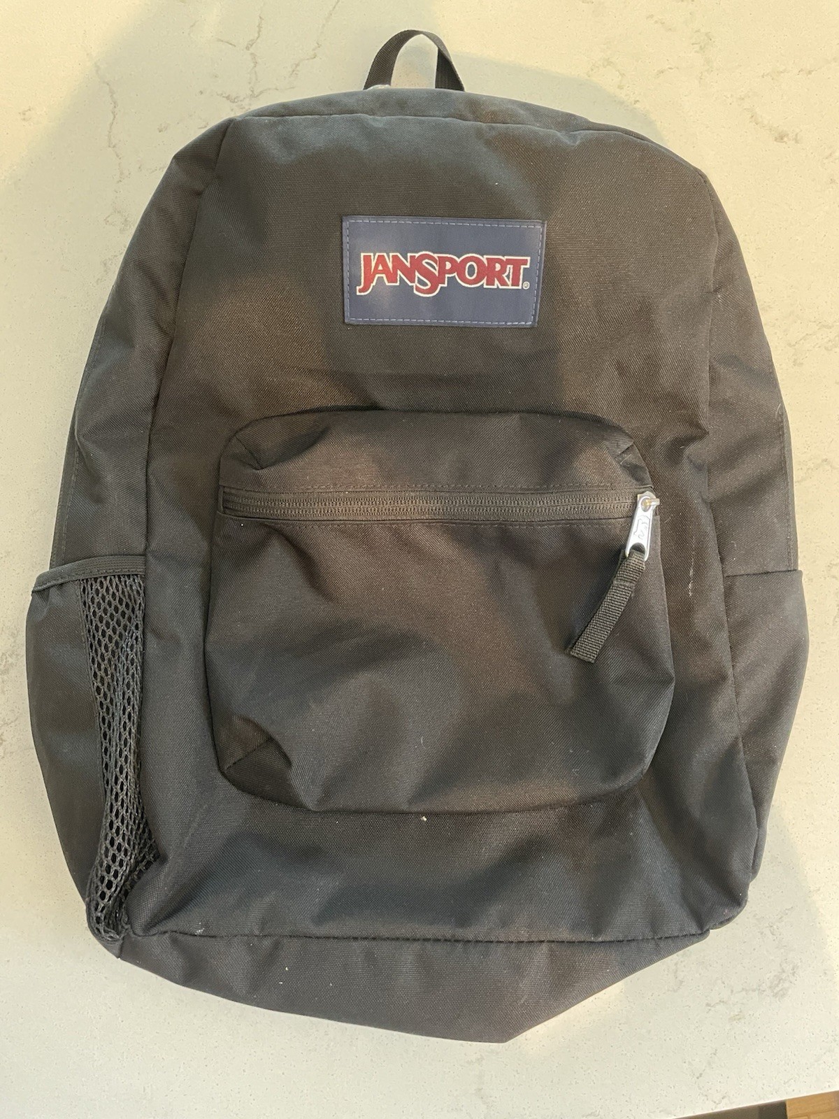 JanSport Black Backpack JS0A47LW 42cmx32cmx14cm