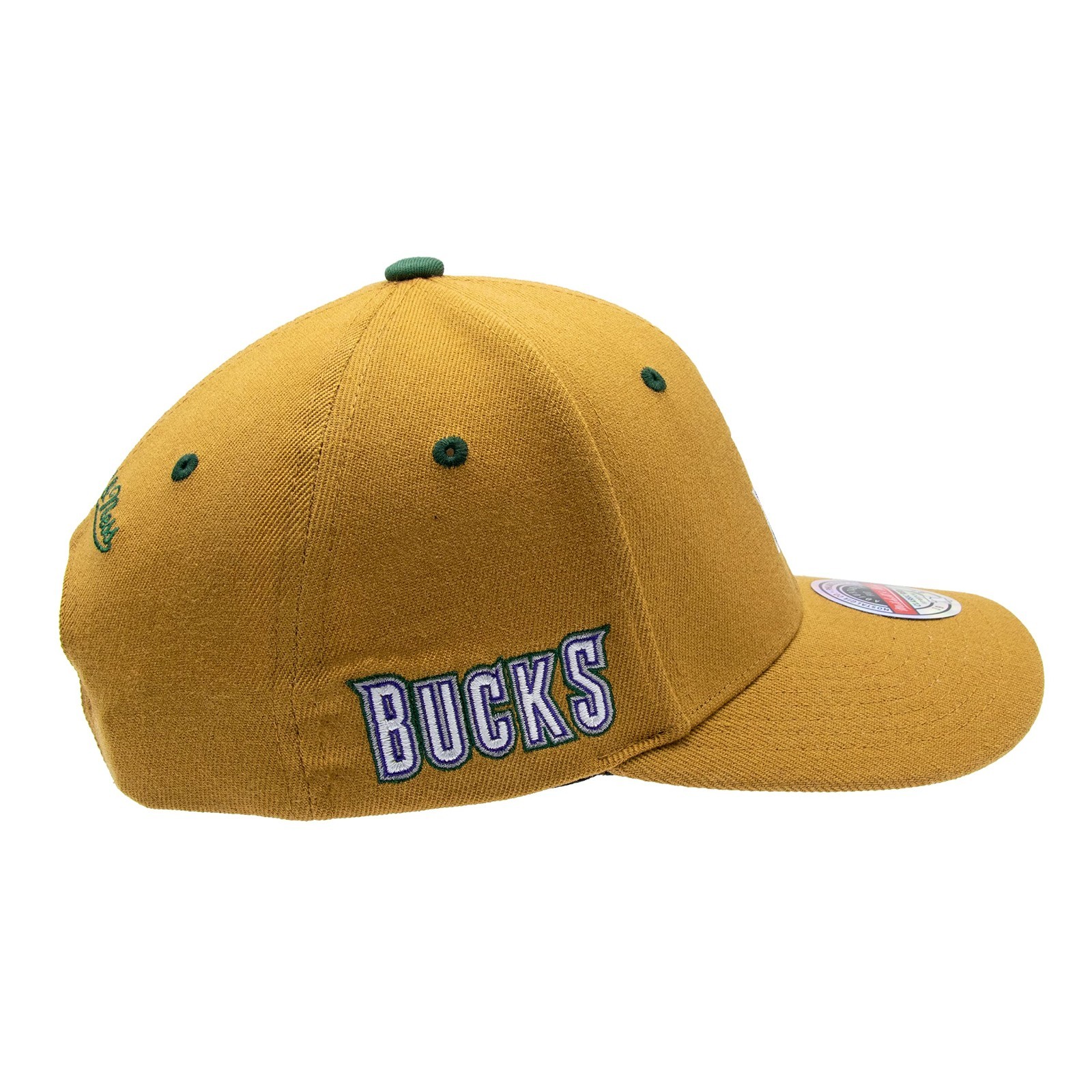 Mitchell & Ness NBA Classic Red Wheat – Milwaukee Bucks