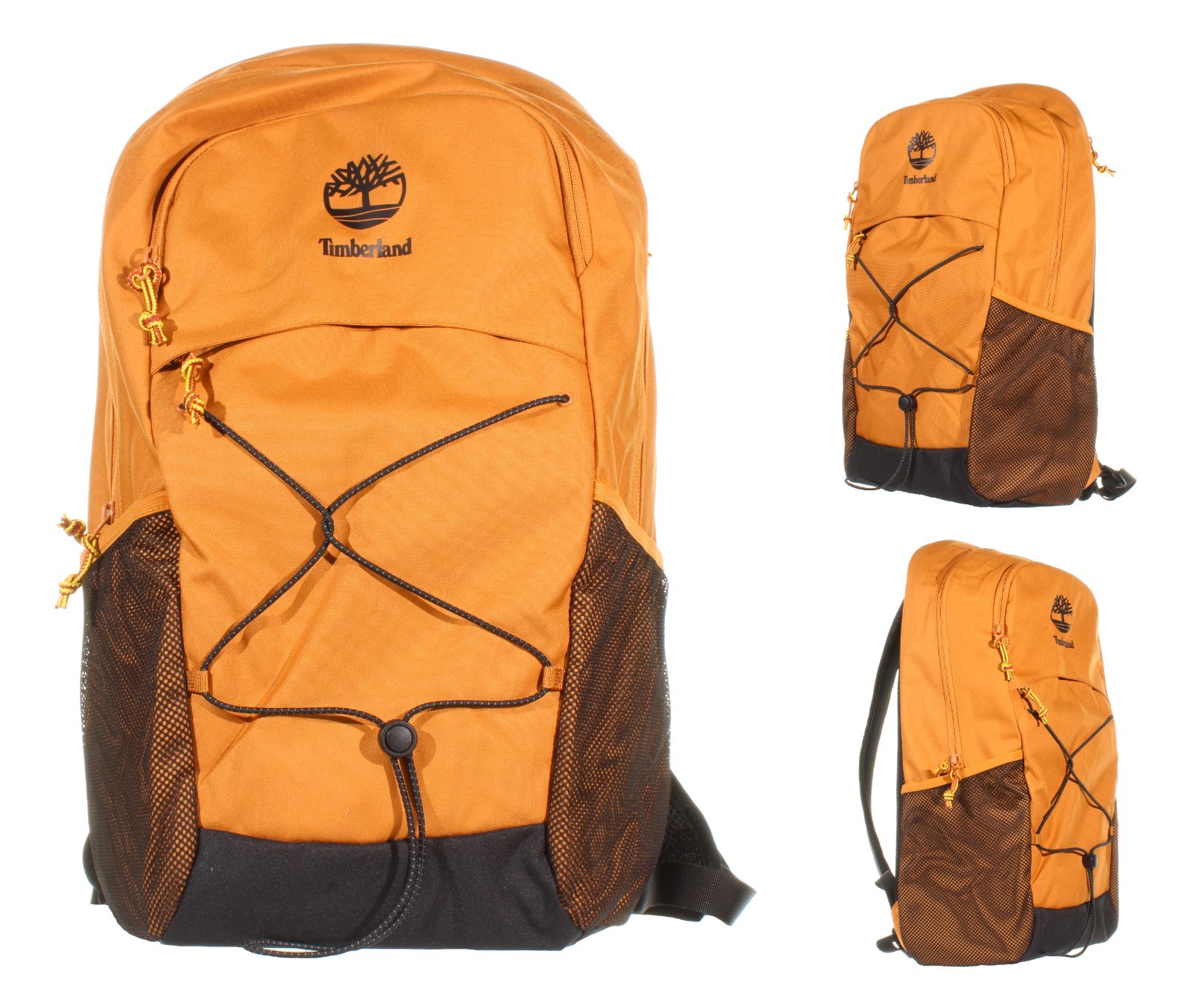 Timberland Unisex Backpack 15″ Laptop Sleeves Wheat – Black Water Resist NWT