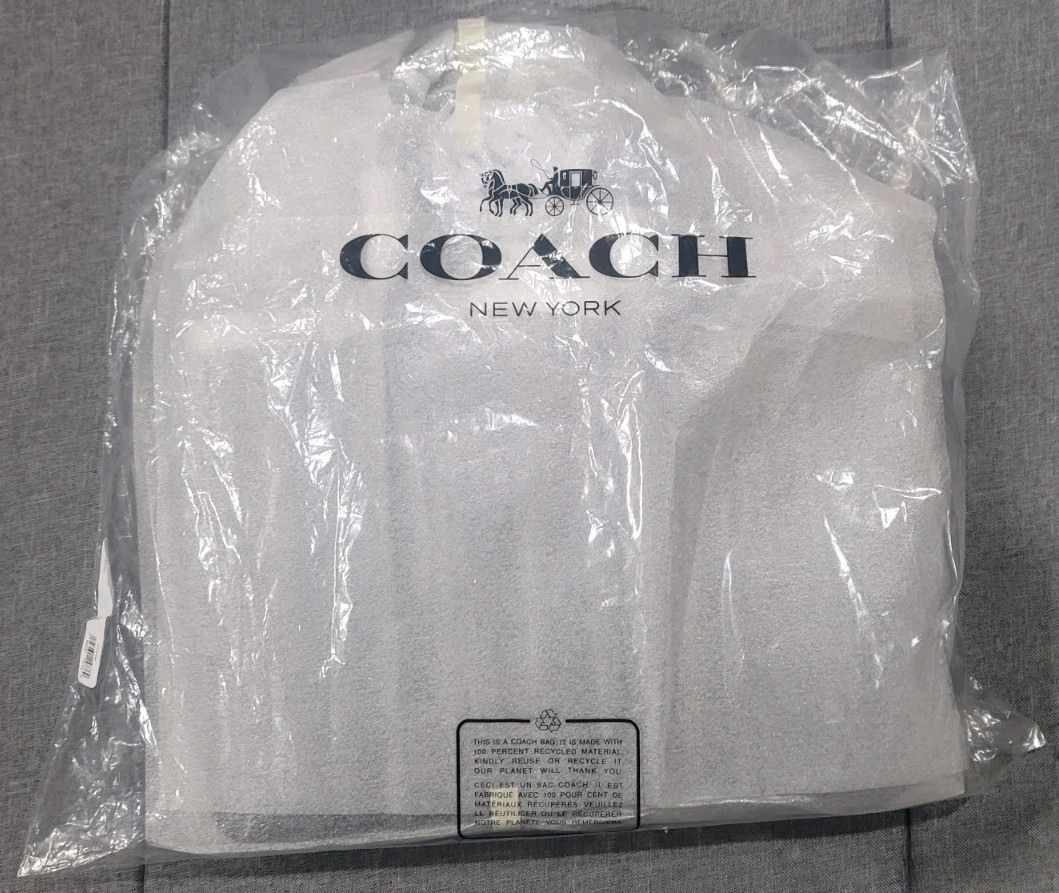 Coach Metropolitan Slim Briefcase in Signature Canvas NWT