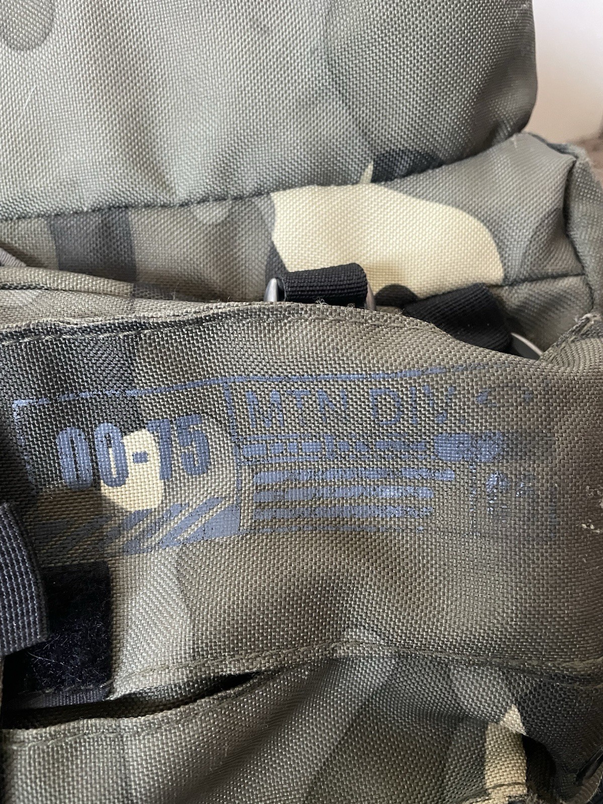 RARE OAKLEY AP MECHANISM BACKPACK Camo Mountain Division Hiking Day Pack Bag