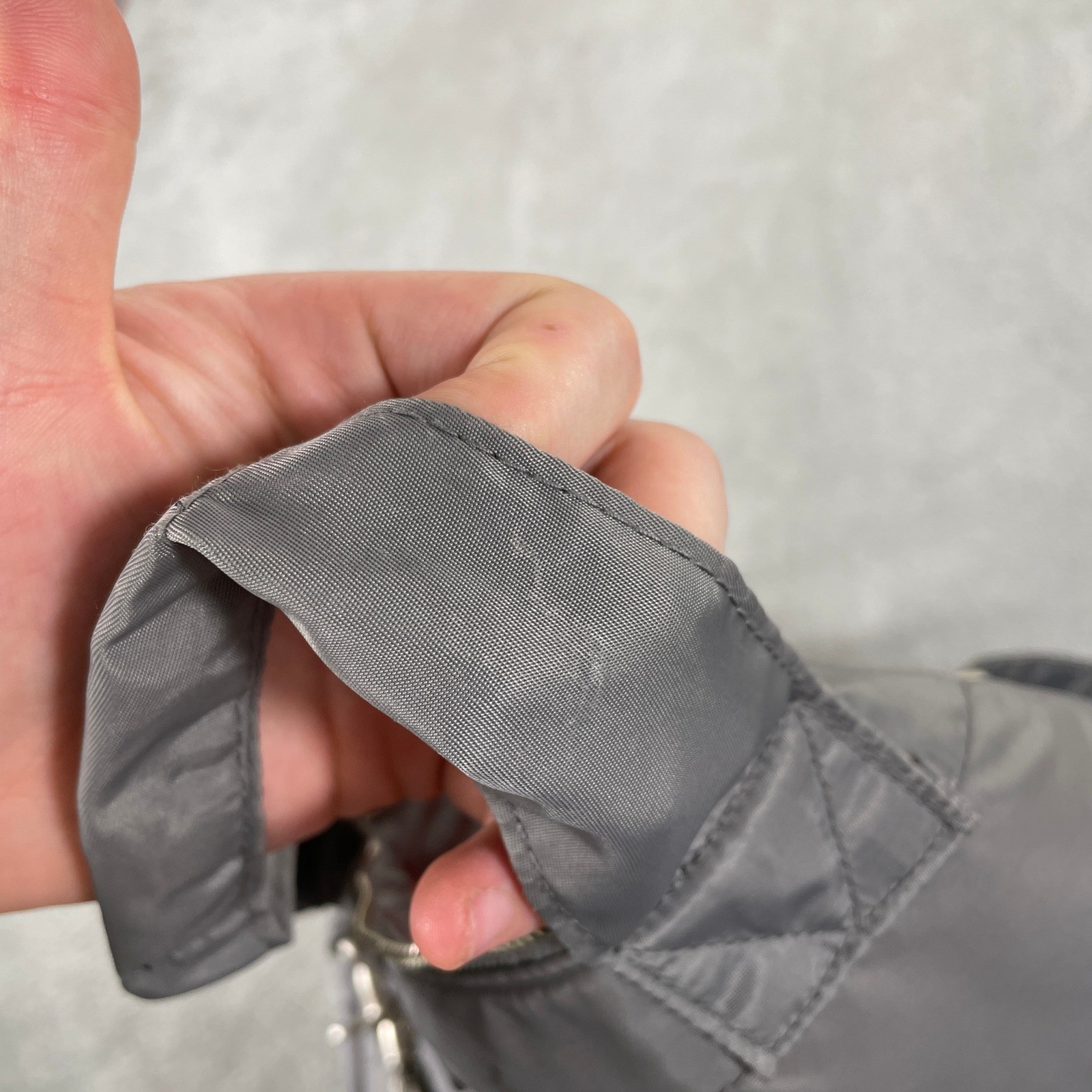 Flight 001 Advanced Helmet Bag Gray Techwear Military Utility Tote
