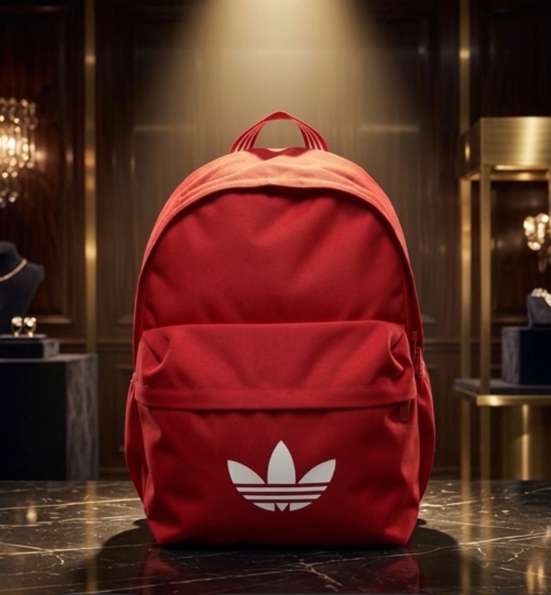 Adidas BAG Adicolor Classic CL Backpack AC UNISEX-Red JX0215