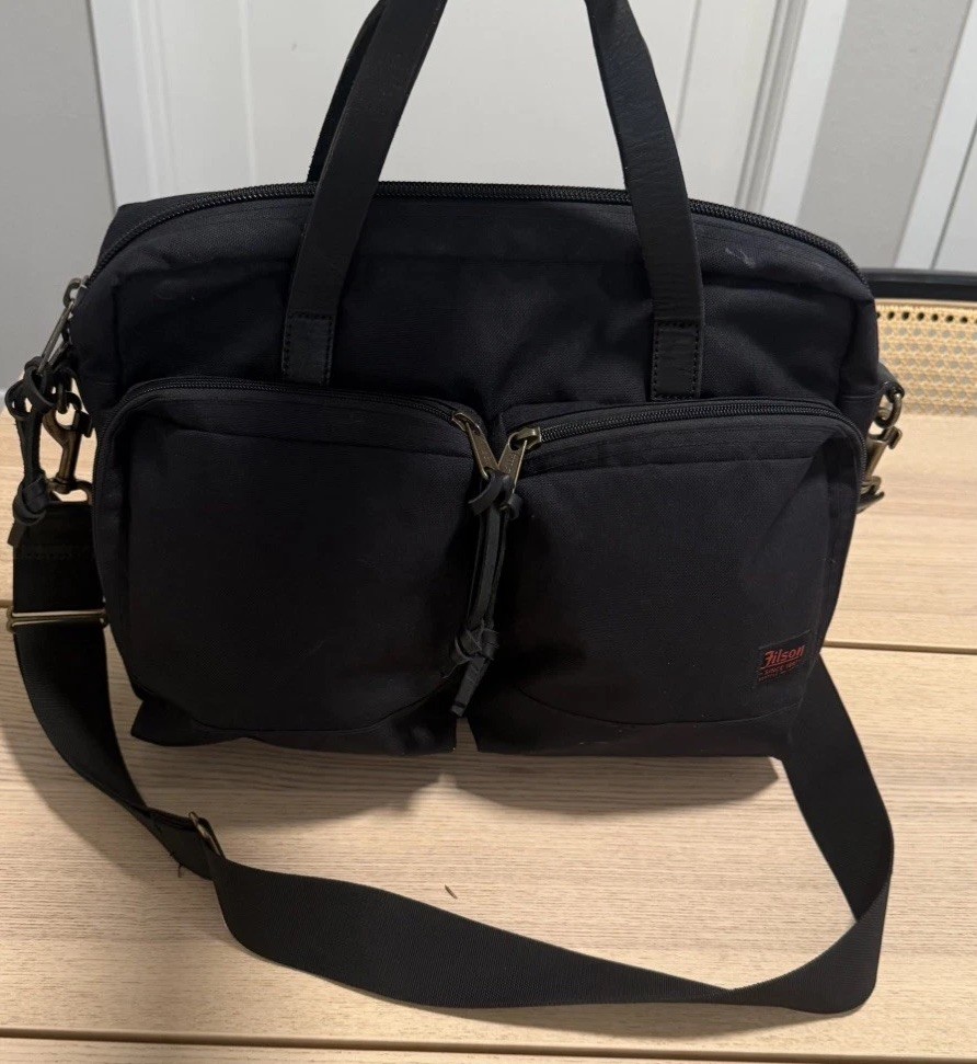 Filson Dryden Laptop Briefcase – Black