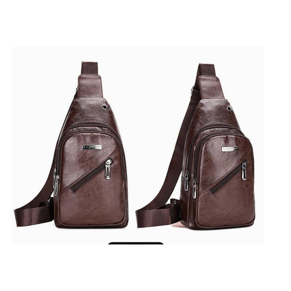 Men Chest Sling Bag Shoulder Pack Cross Body Handbag Sports Travel Backpack Gift
