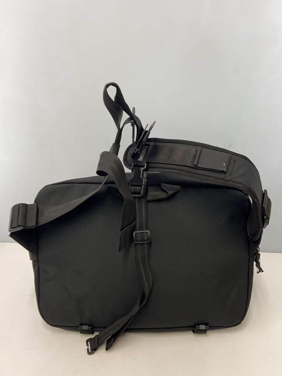 CHROME Shoulder Bag, Polyester, Black, bg-351-bk-na-na