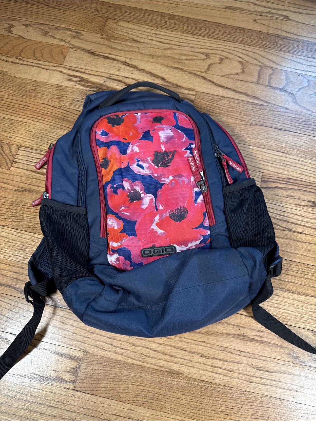 OGIO Tribune 17 Laptop Backpack Floral Multi Compartment Work iPad Tablet Bag