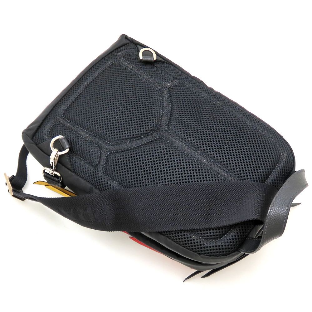 PRADA body bag 2018 Spring SummerCollection 1BZ026 Nylon black multicolor/353124
