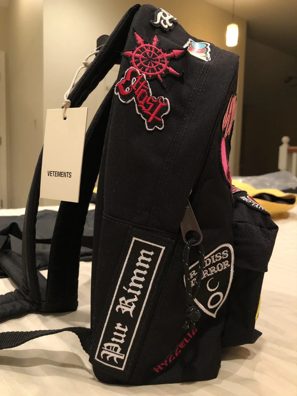 Vetements Eastpak Mini Embroidered Sticker Backpack SAME DAY SHIPPING