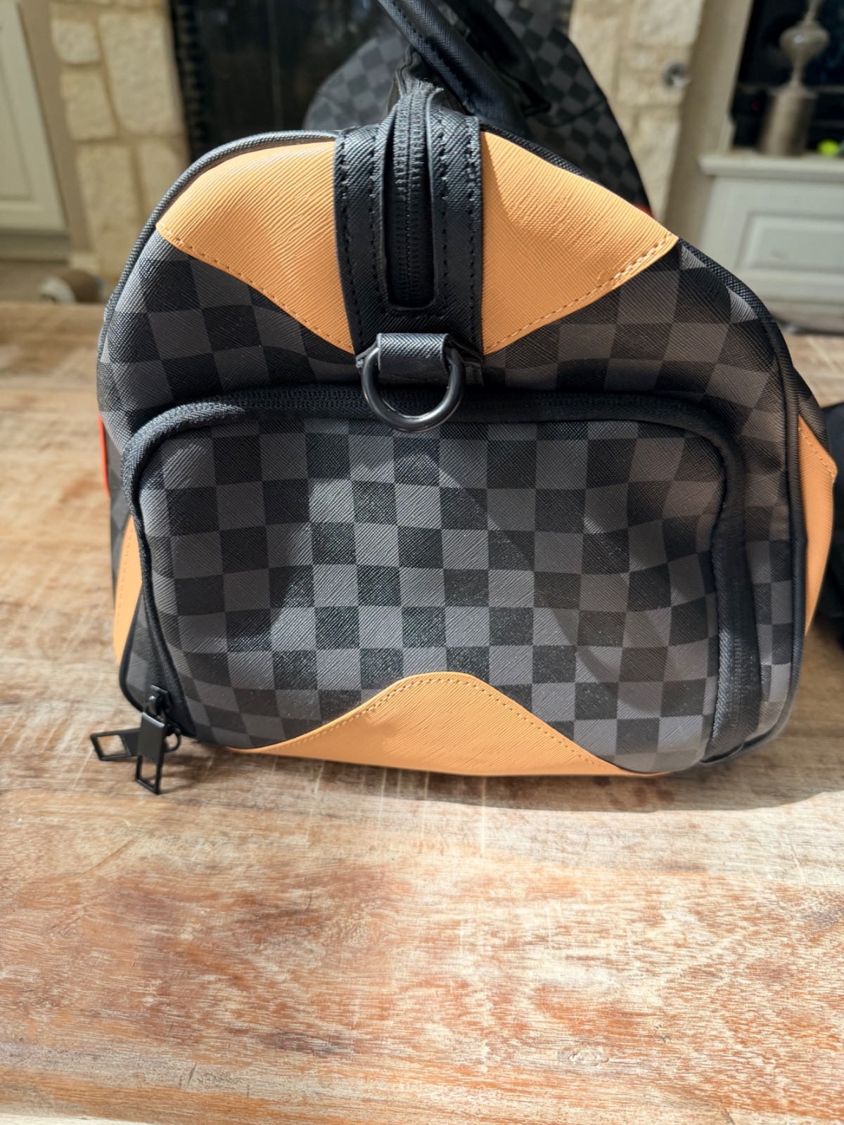 Sprayground Evil Genius Triple Decker Duffle Bag Limited Edition New w Tags