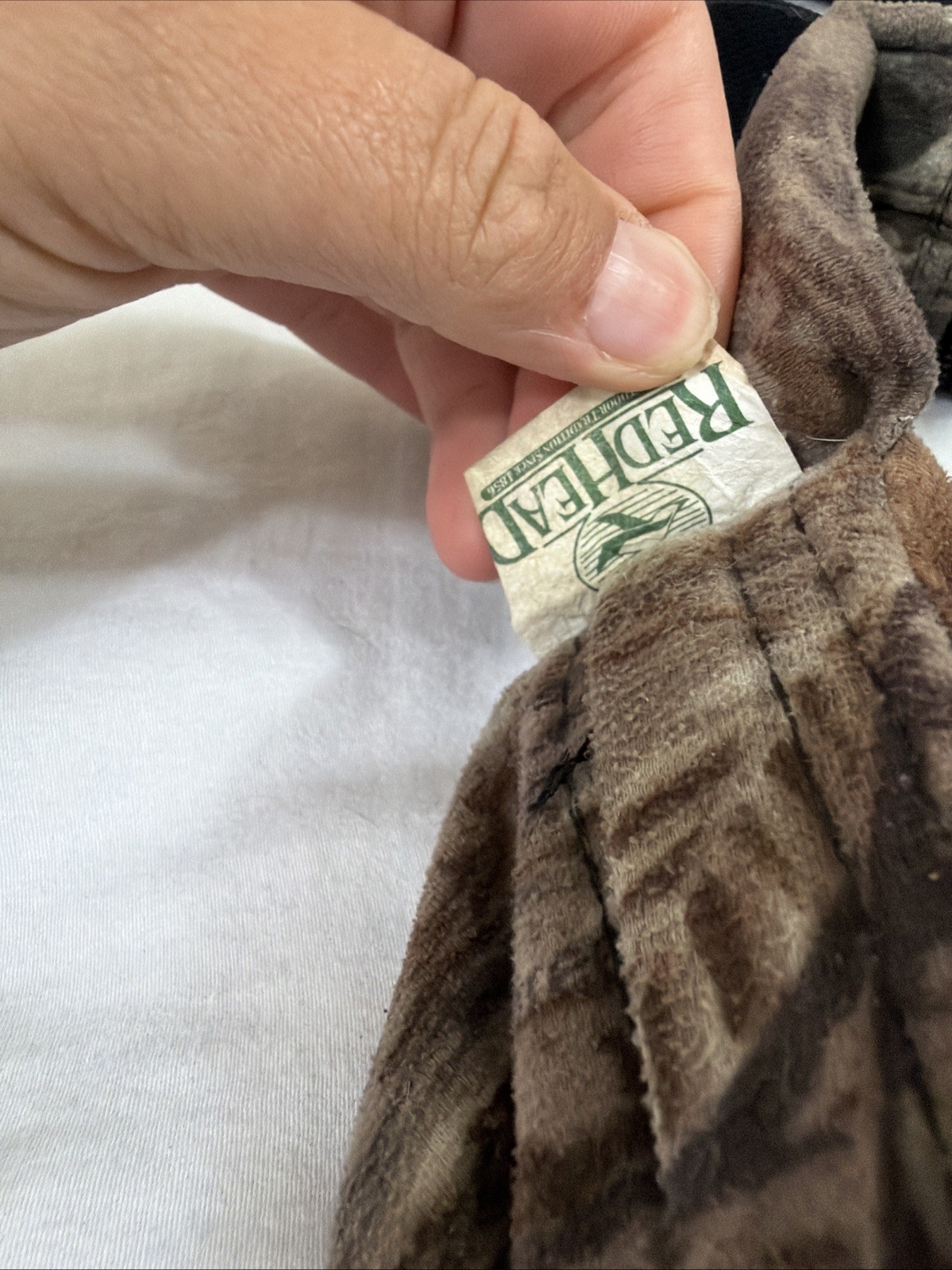 Vintage Redhead Polyester Realtree Soft Waist Bag Hunting Camo