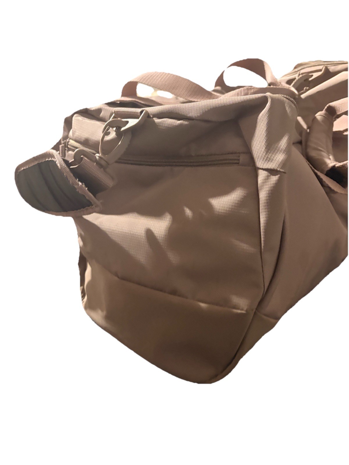 Adidas Defender 5 Brown On Brown Medium Duffle Travel Bag