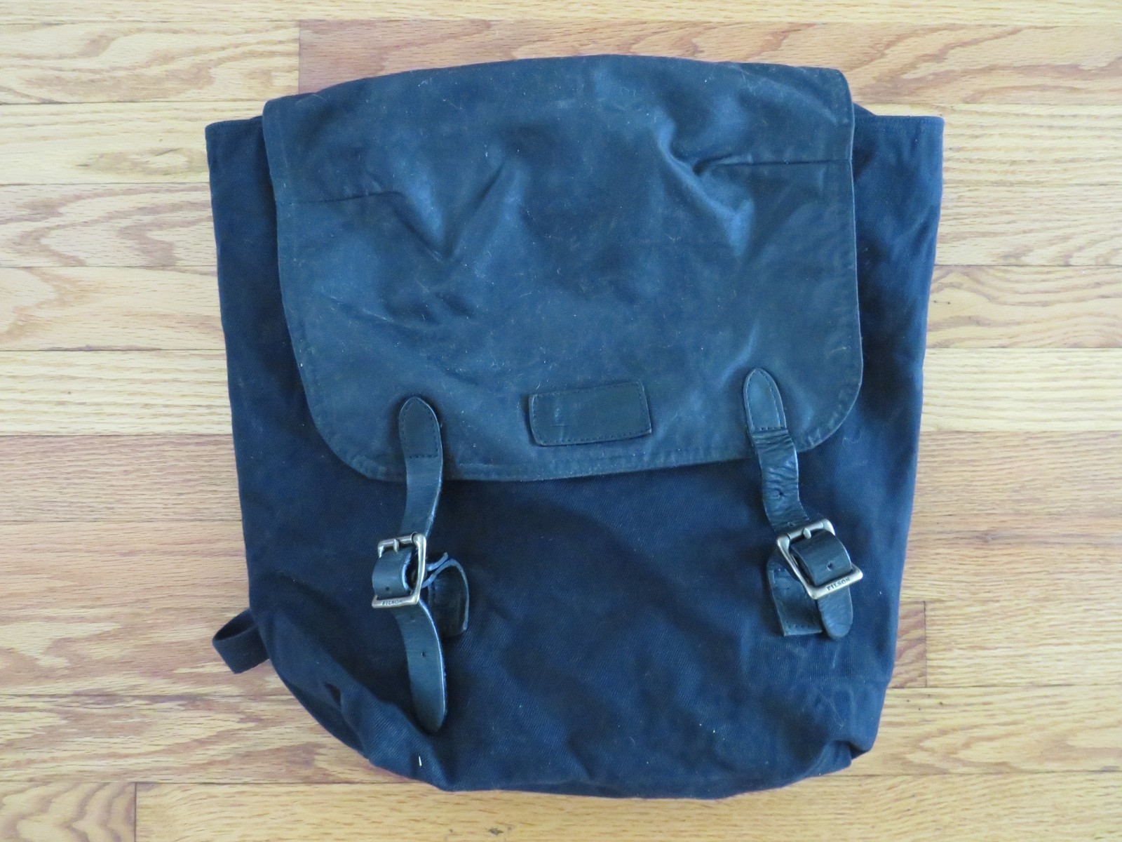 Filson Backpack, Rucksack, Ranger Style, Waxed Cotton, Leather, Canvas, USA Made
