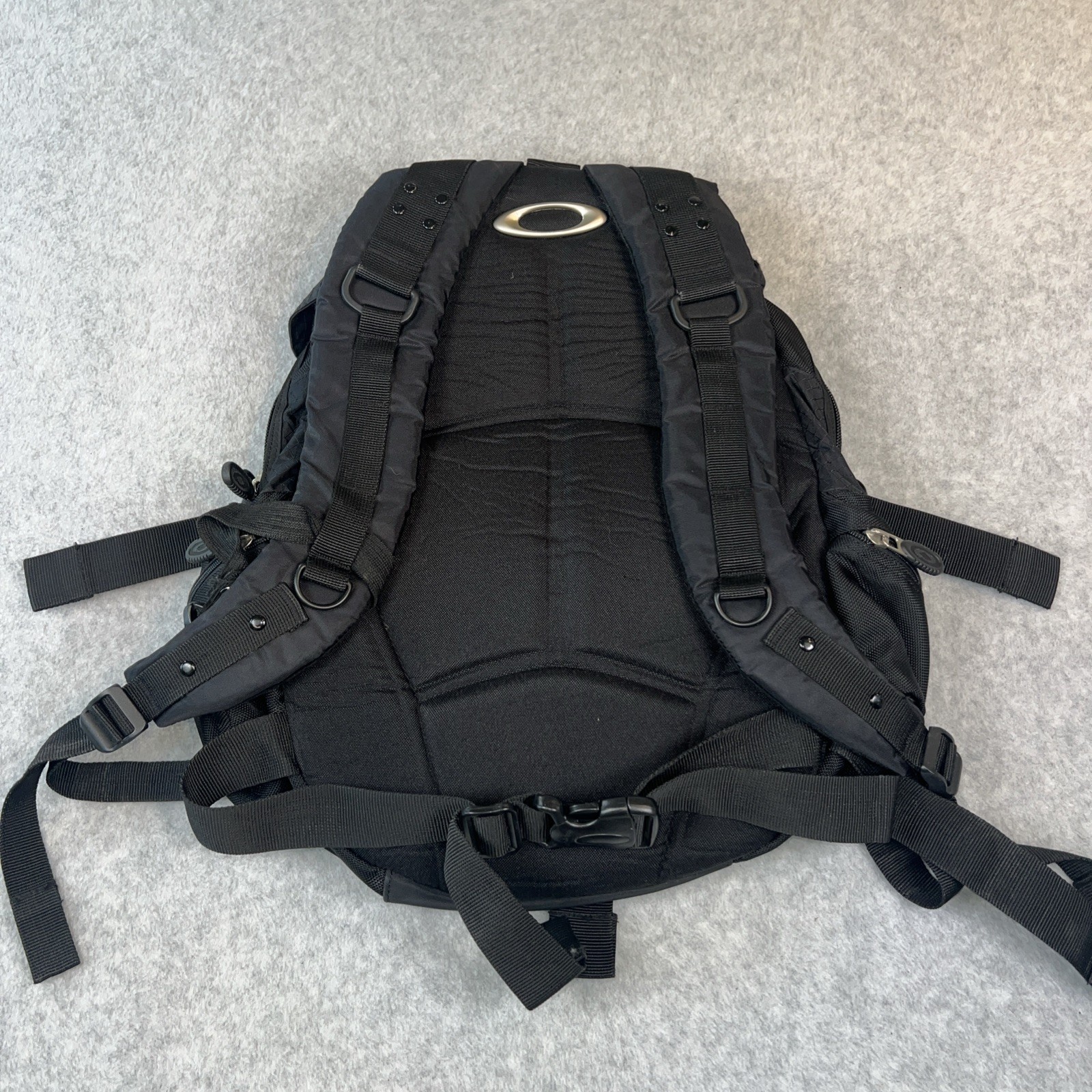 Oakley Software Black Icon Backpack Rucksack Tactical Tech Vintage Y2K Rare