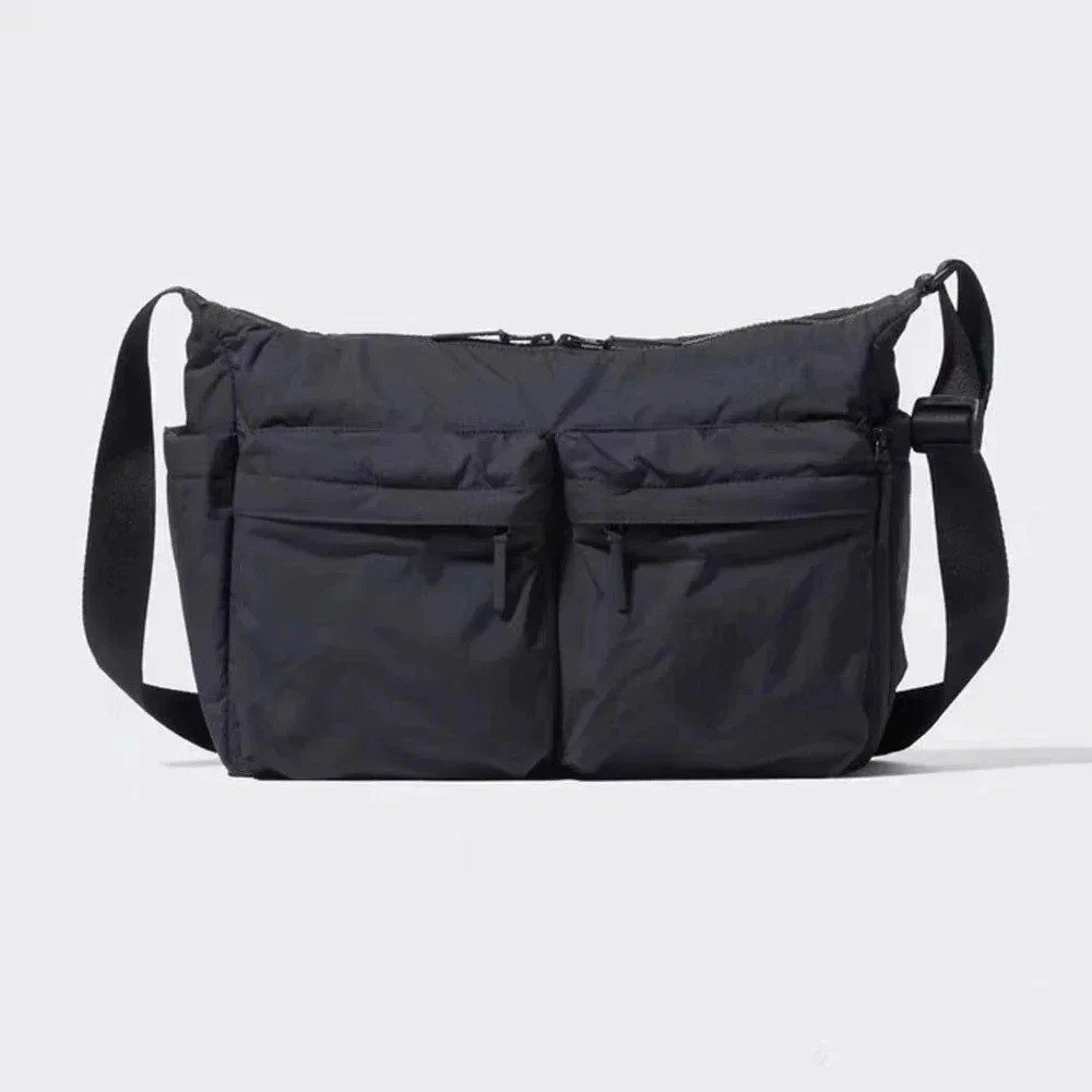 Uniqlo Multi Pocket Shoulder Bag 2 Colors Handbag For Men Messenger Bag