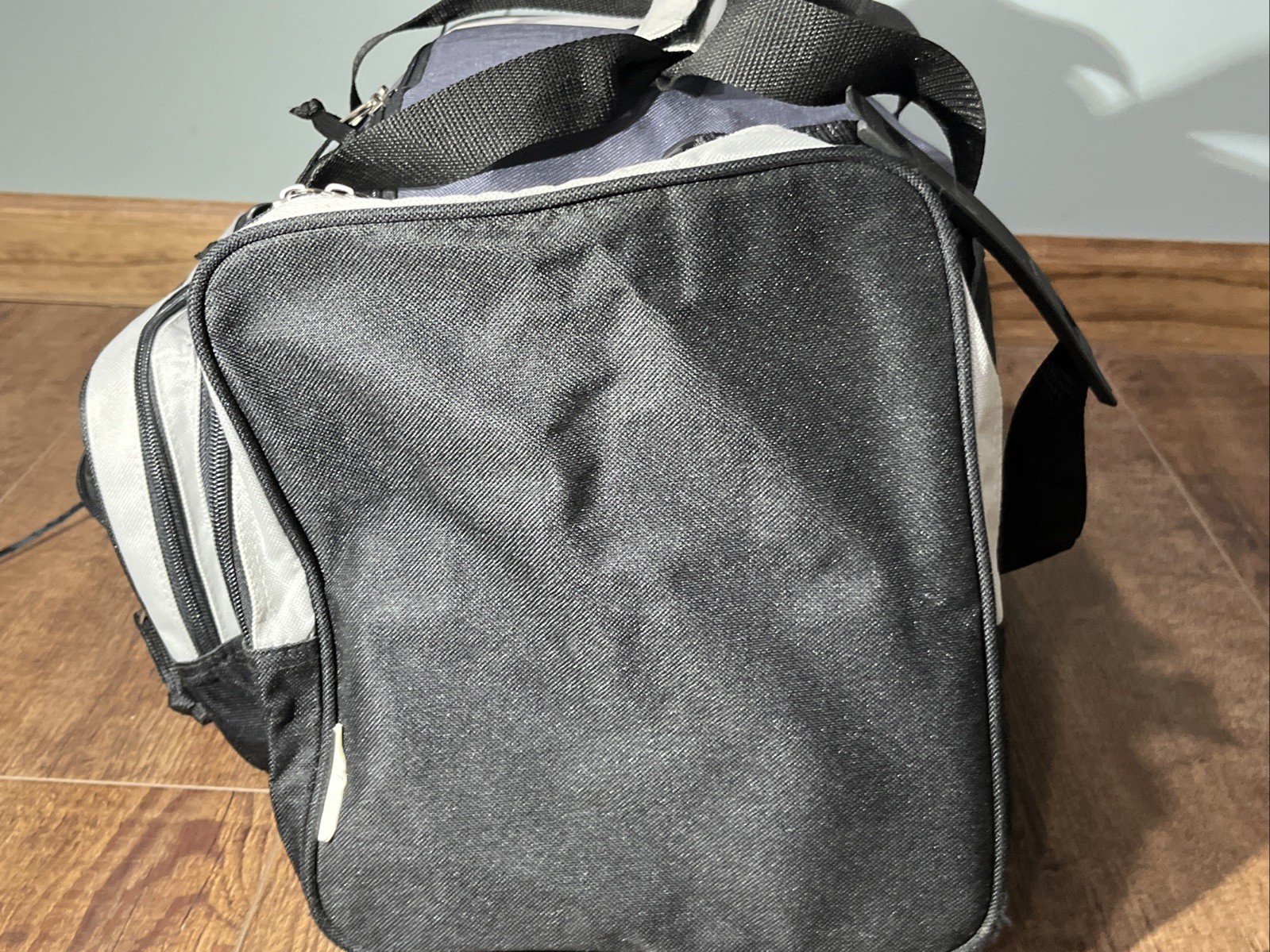 Trailmaker Equipment Black/gray Duffel Bag Overnight Camping Great Condition