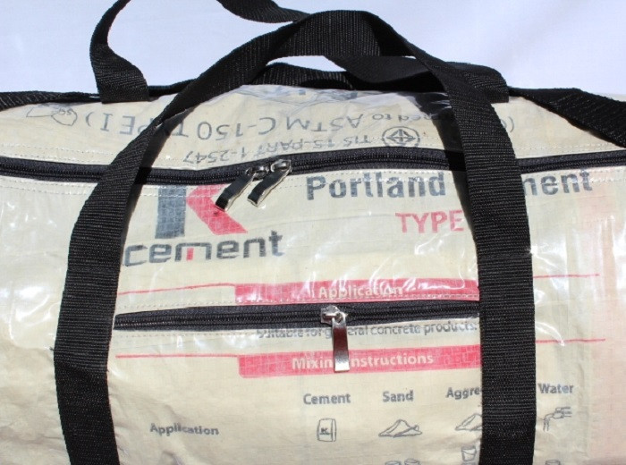 Elephant Brand Large Barrel Travel Bag 51cm long Fair Trade from Cambodia
