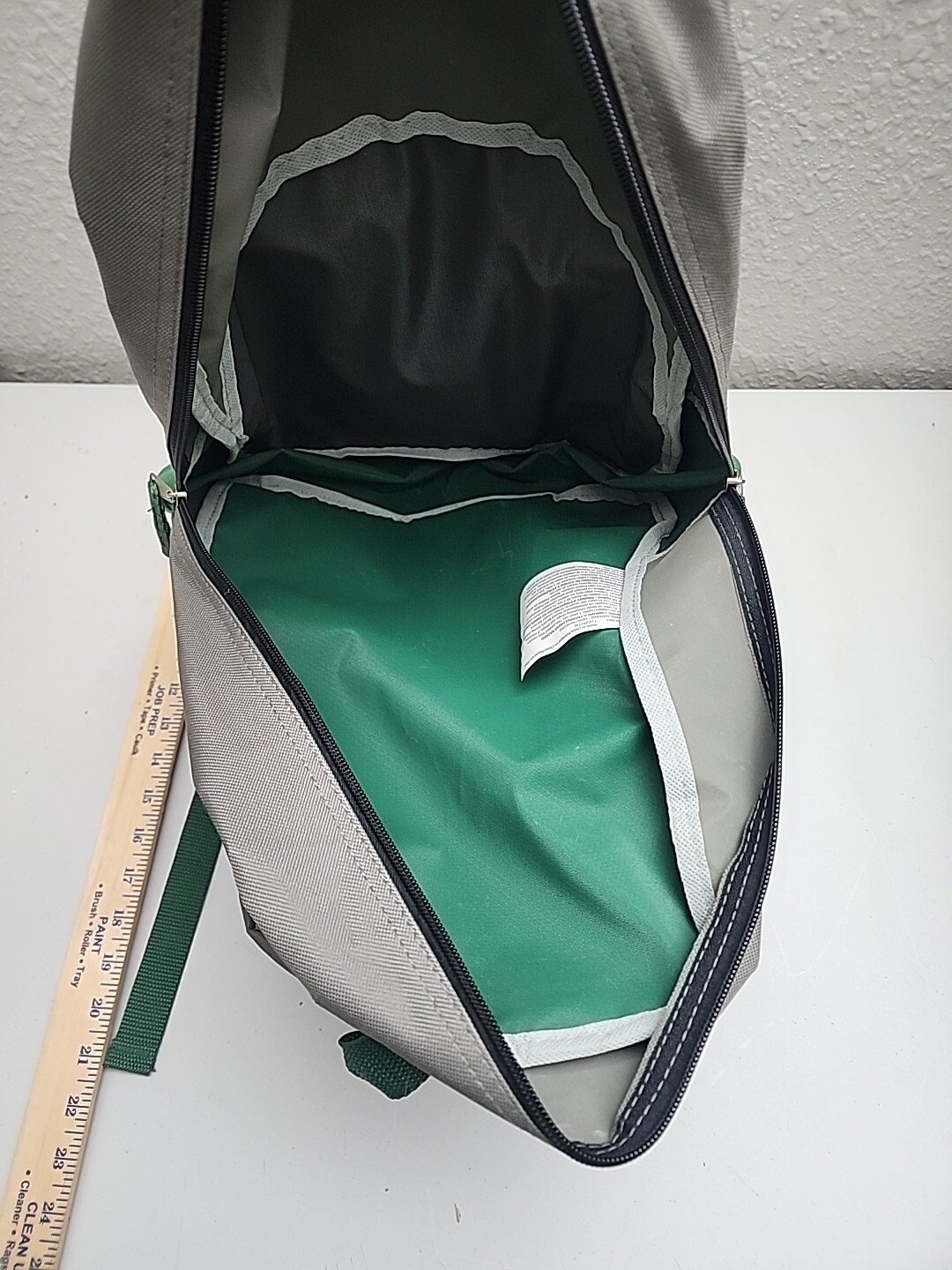 Trailmaker Classic Backpack Green Grey New NWT