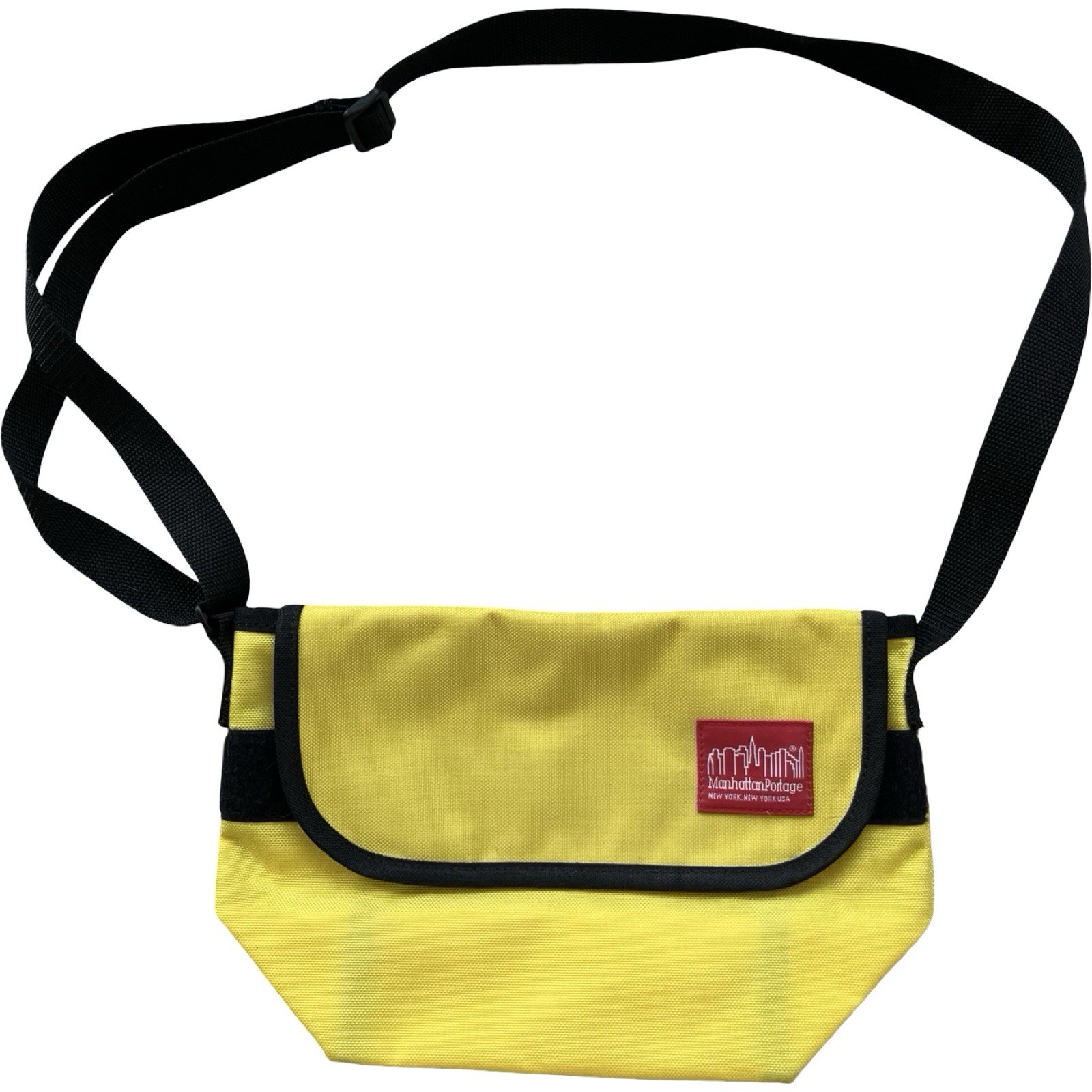 Manhattan Portage Messenger Bag Yellow 12×7.5” Cordura