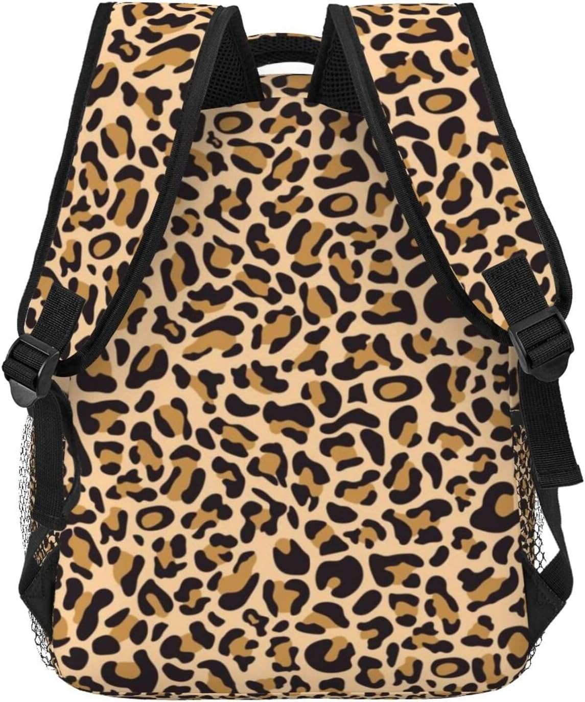 Leopard Print Pattern Laptop Backpack for Men Women, Multifunctional Lightweight