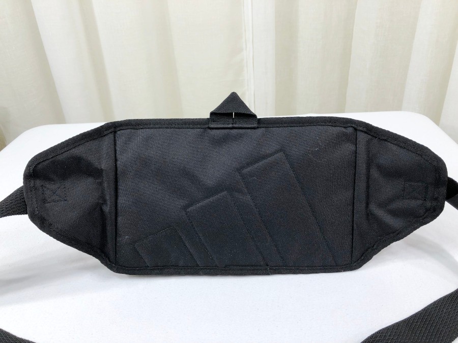 NEW Adidas Amplifier 2 Multipockets Crossbody Bag Black/White Polyester Unisex