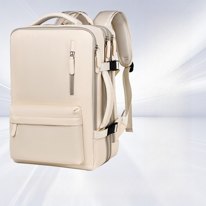 Unisex Large-Capacity Waterproof Laptop Backpack for Commuting