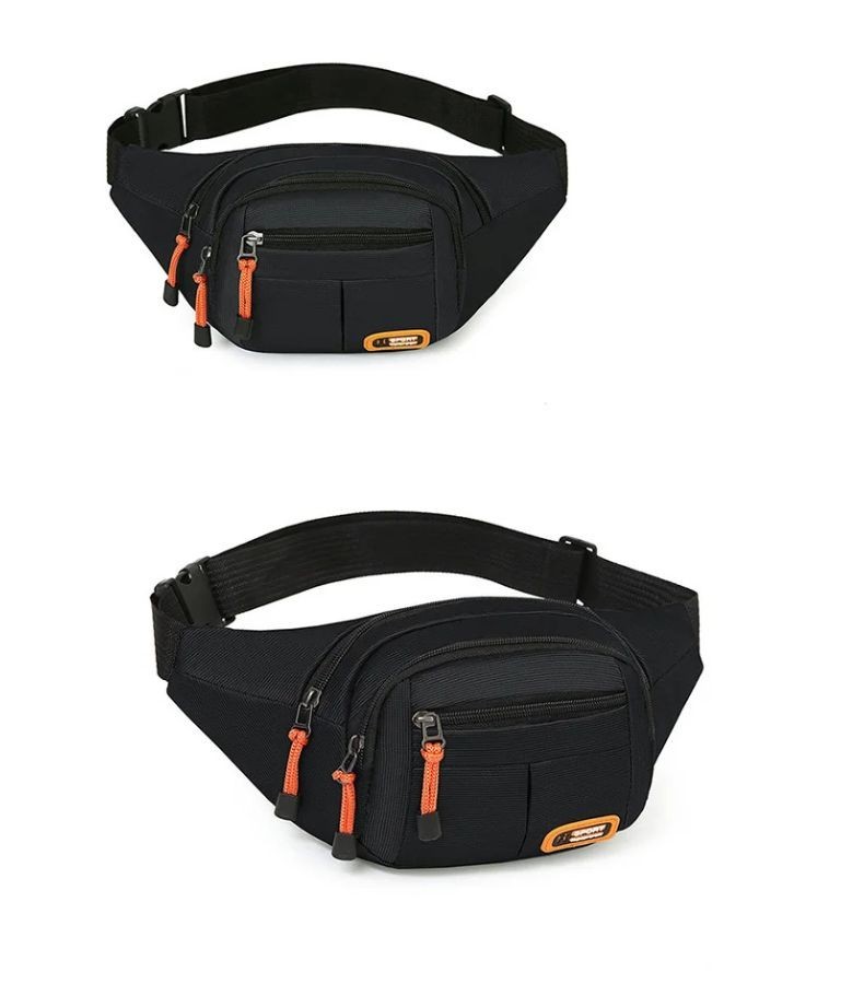 Waist Bag Men Women Multifunctional Large Capacity Anti Splash Phone Belt