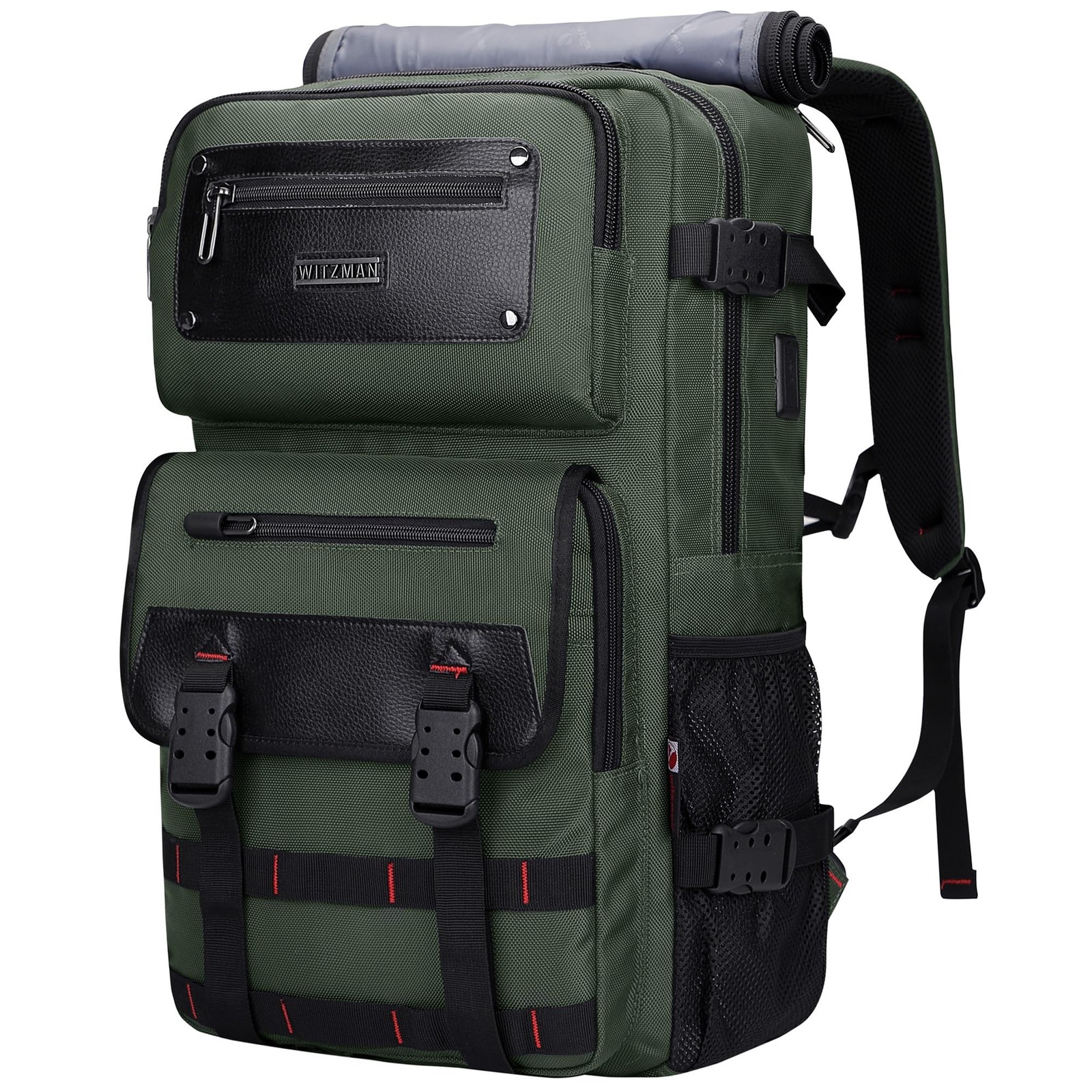 Carry On Travel Backpack for Men Duffle Bags Fit 17 Inch Laptop Airline Appro…