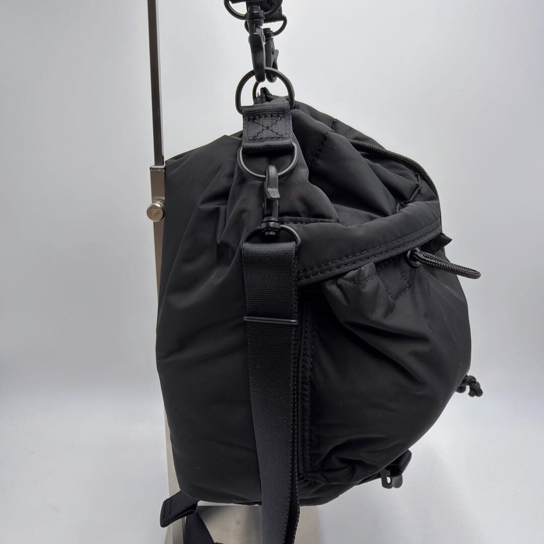 PORTER Shoulder bag SENSES High density nylon Black Authentic From Japan