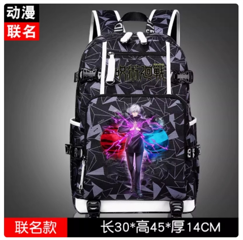 Jujutsu Kaisen anime print student school bag youth backpack back to school bag