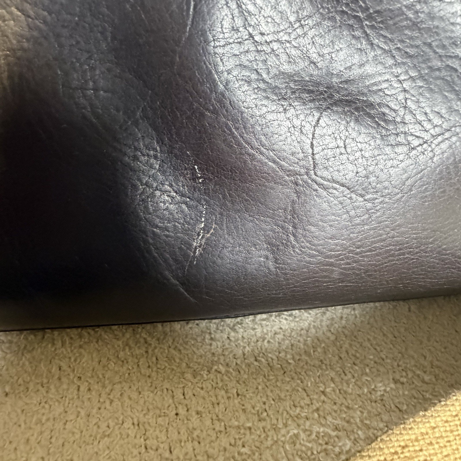 Mulberry Scotchgrain Leather Chocolate Brown Briefcase Document Case with Strap
