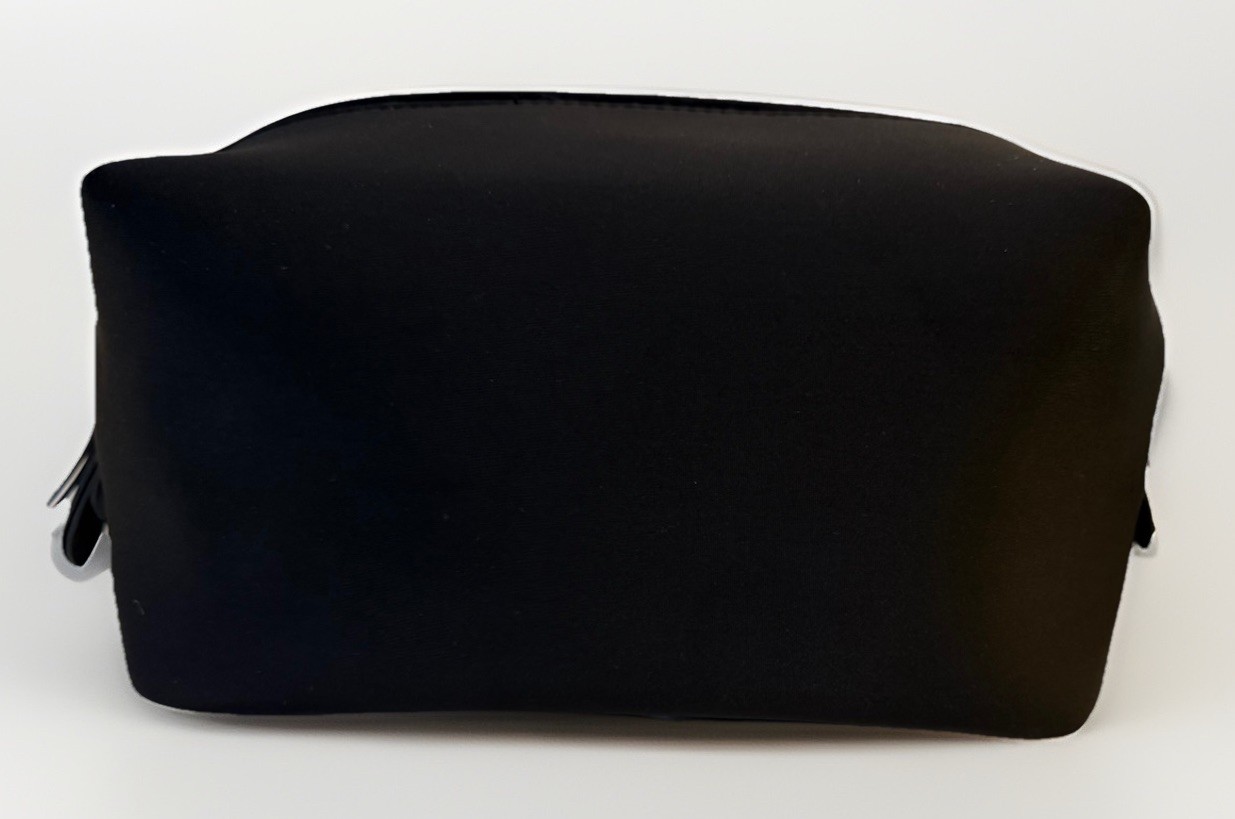 Burberry Black Toiletry Bag Case Cosmetic Shaving Travel Pouch GWP Unisex NWOT