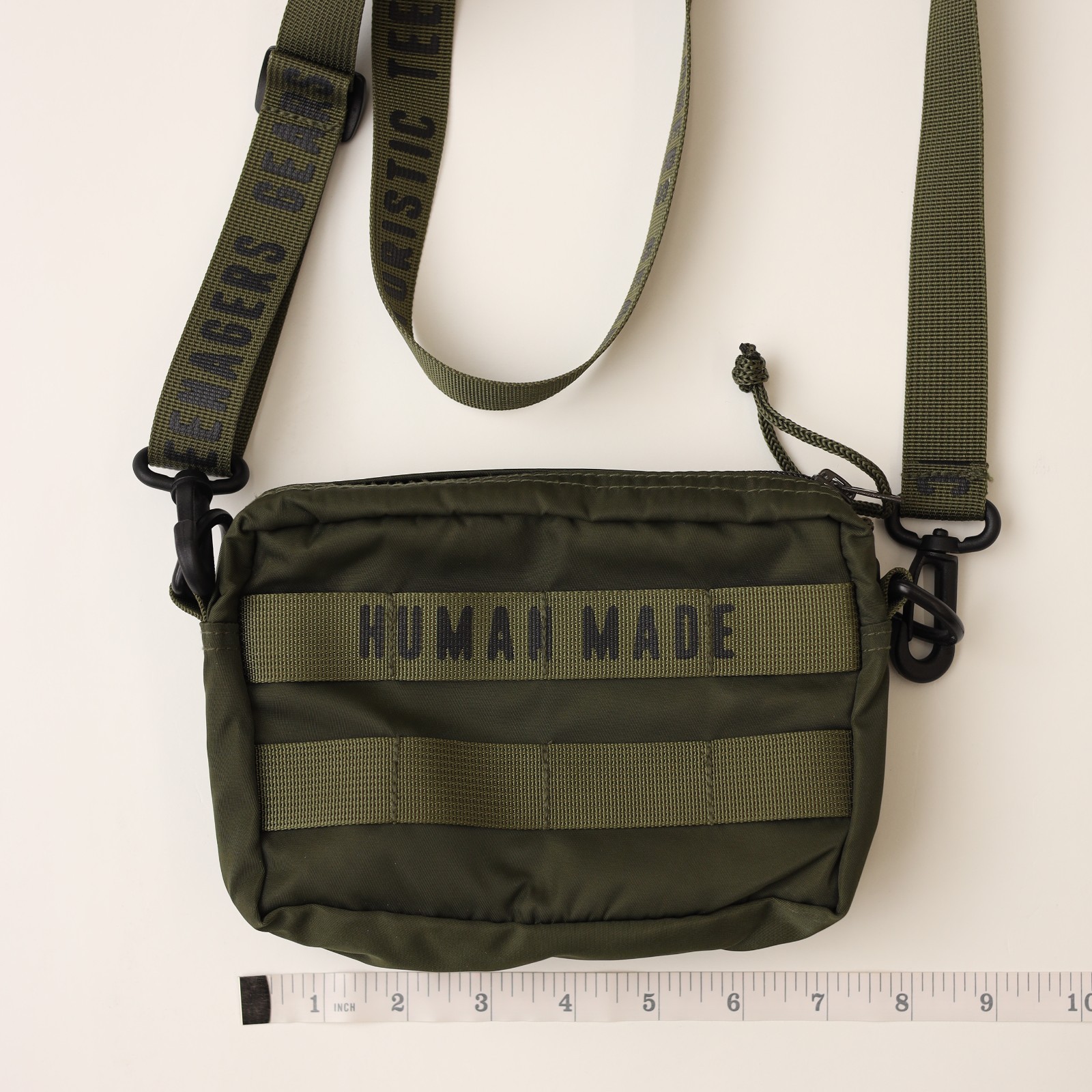 Human Made Military Pouch Small Olive Drab | Crossbody Bag | Nigo