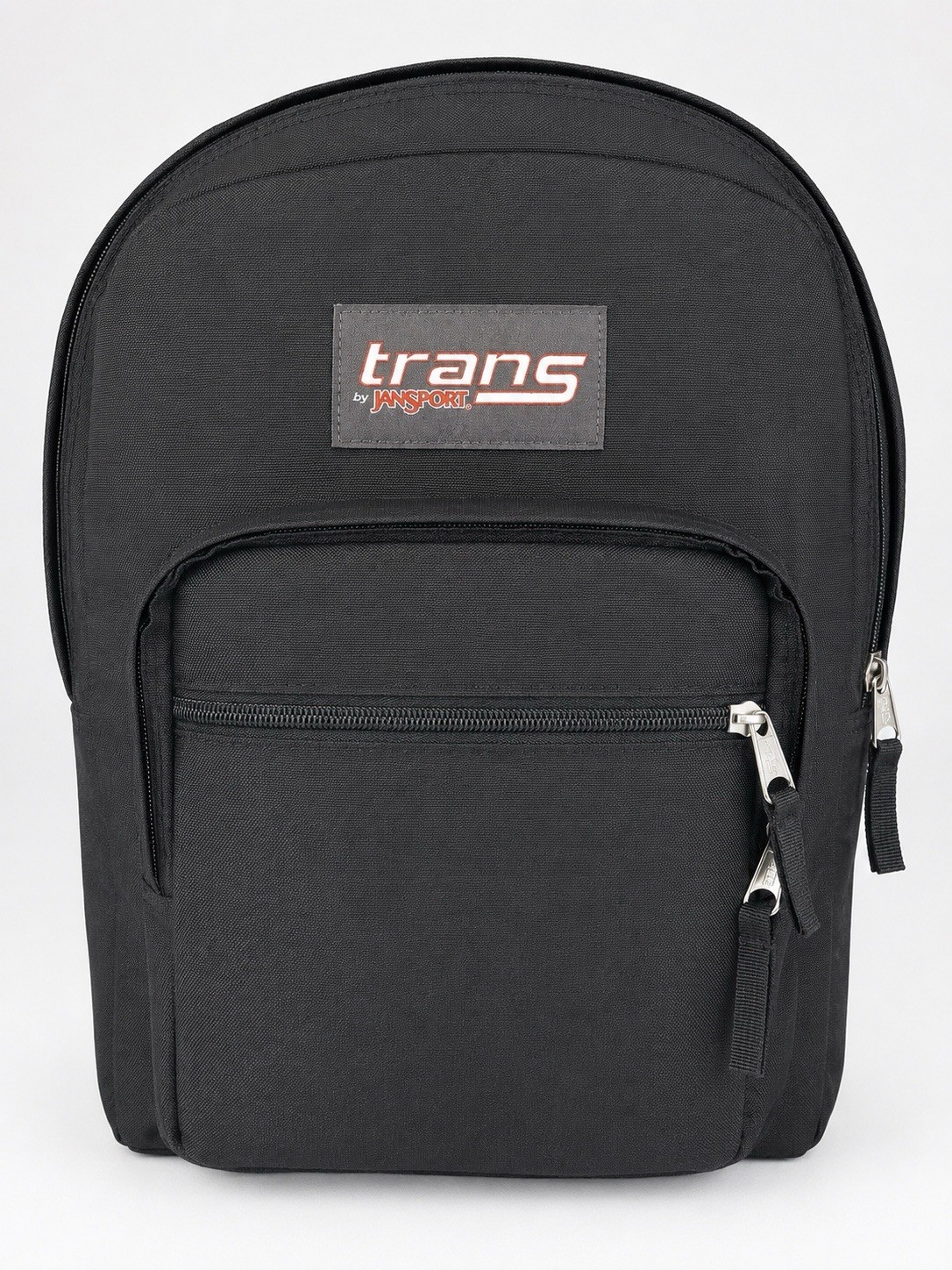 Trans By Jansport Backpack Blwck Multi Zip Bookbag School Sport Travel Bag