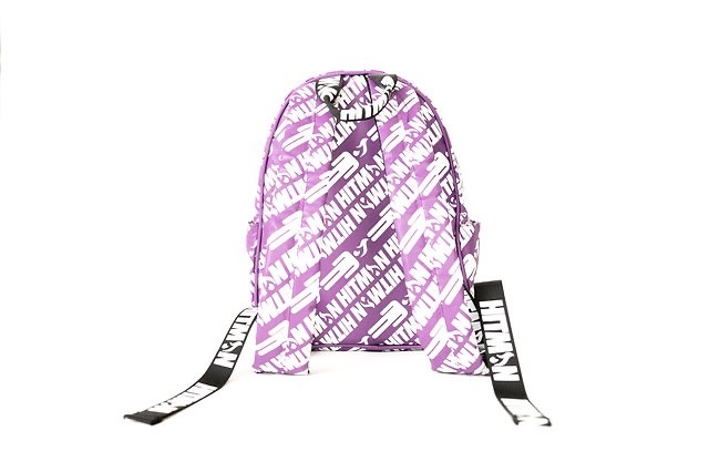Hitman compact mini backpack, 3M reflective Hitman print interior and exterior