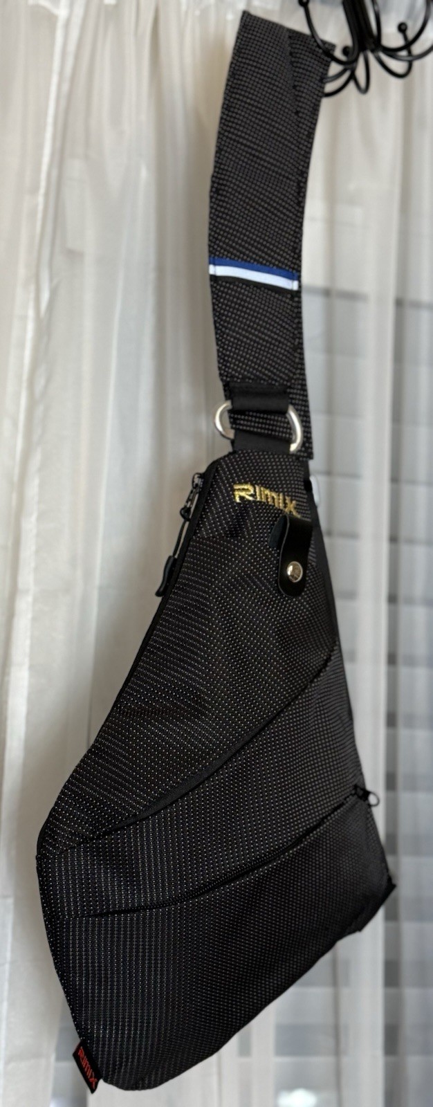 Durable Anti-Thief Sling Tactical Bag w/ Adjustable Straps Secret Pockets
