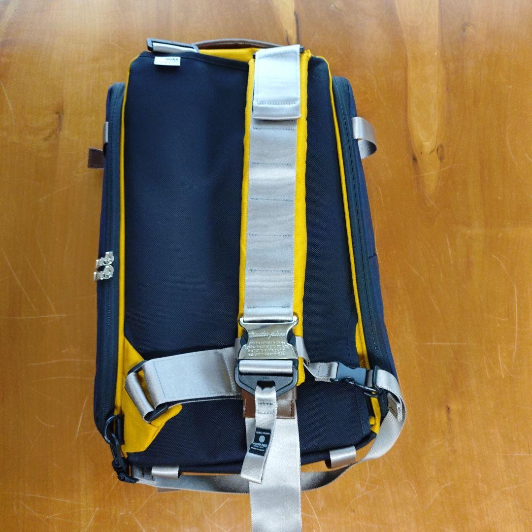 Master-Piece Shoulder Bag Yellow Black Used 50x30cm Japan