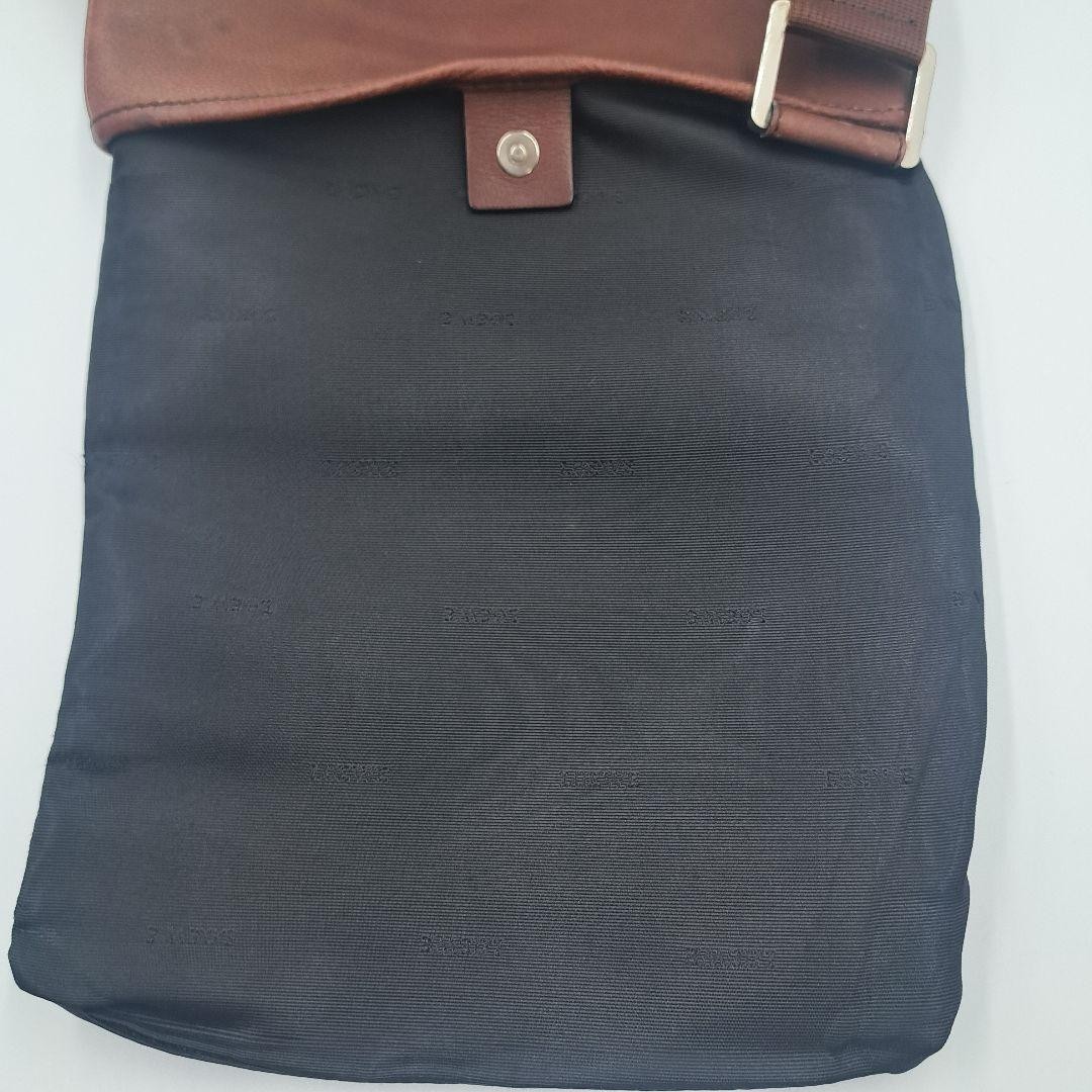 LOEWE shoulder bag brown leather