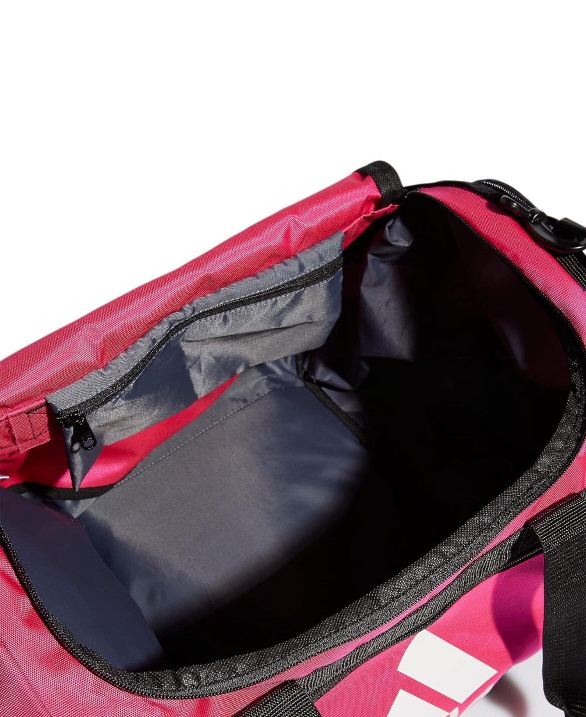 NEW adidas Unisex Defender 4.0 Duffel Bag Size Small (38L) Team Shock Pink