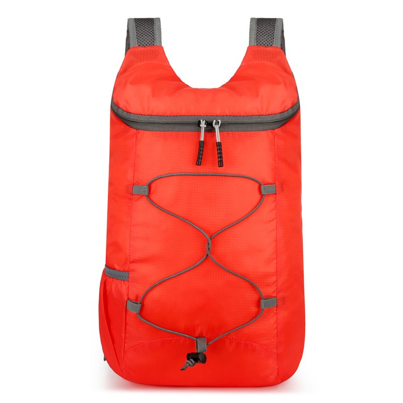 Outdoor folding backpack, cycling bag, sports hiking storage bag, gift