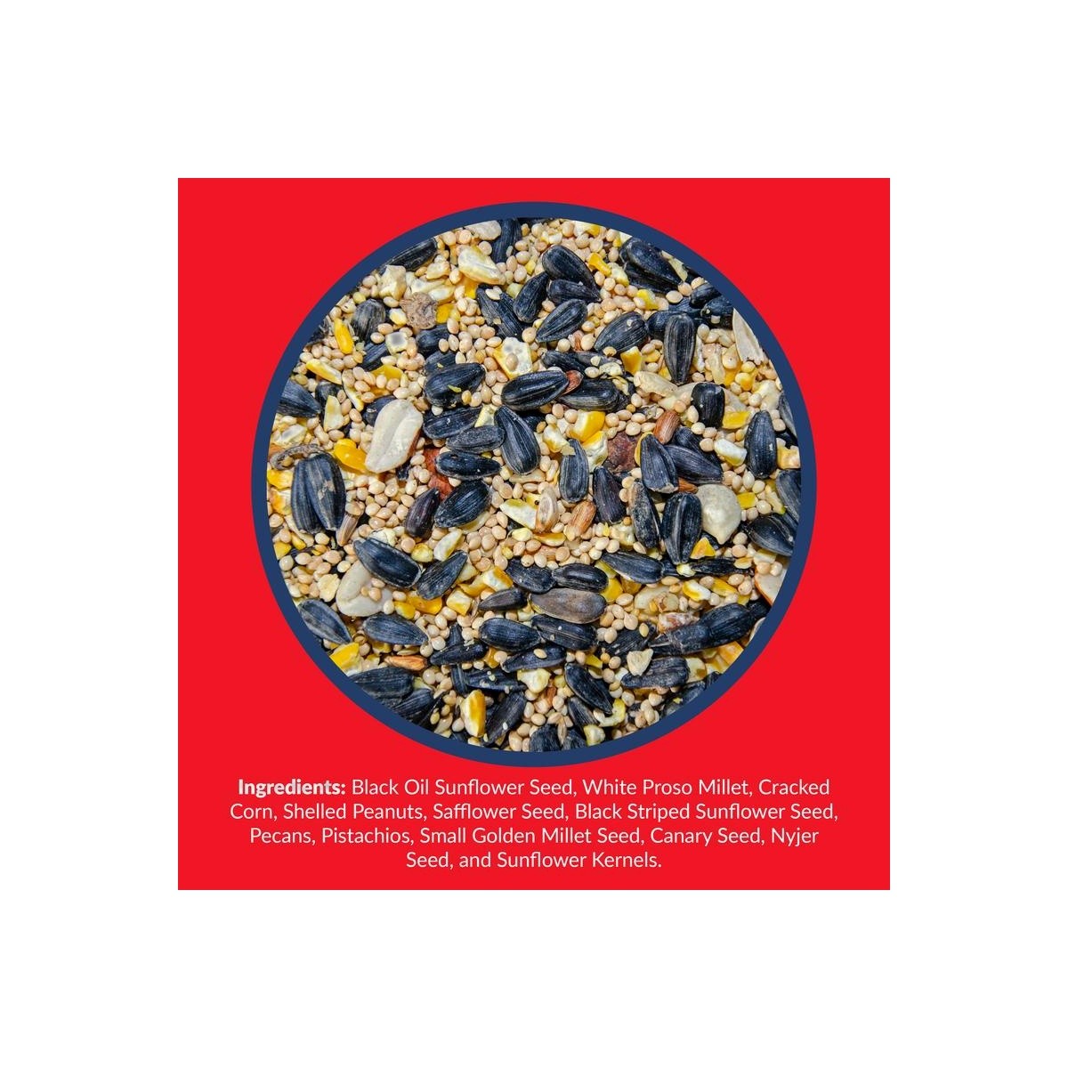 Lyric Supreme Assorted Species Sunflower Seeds Wild Bird Food 40 lb 26-47293