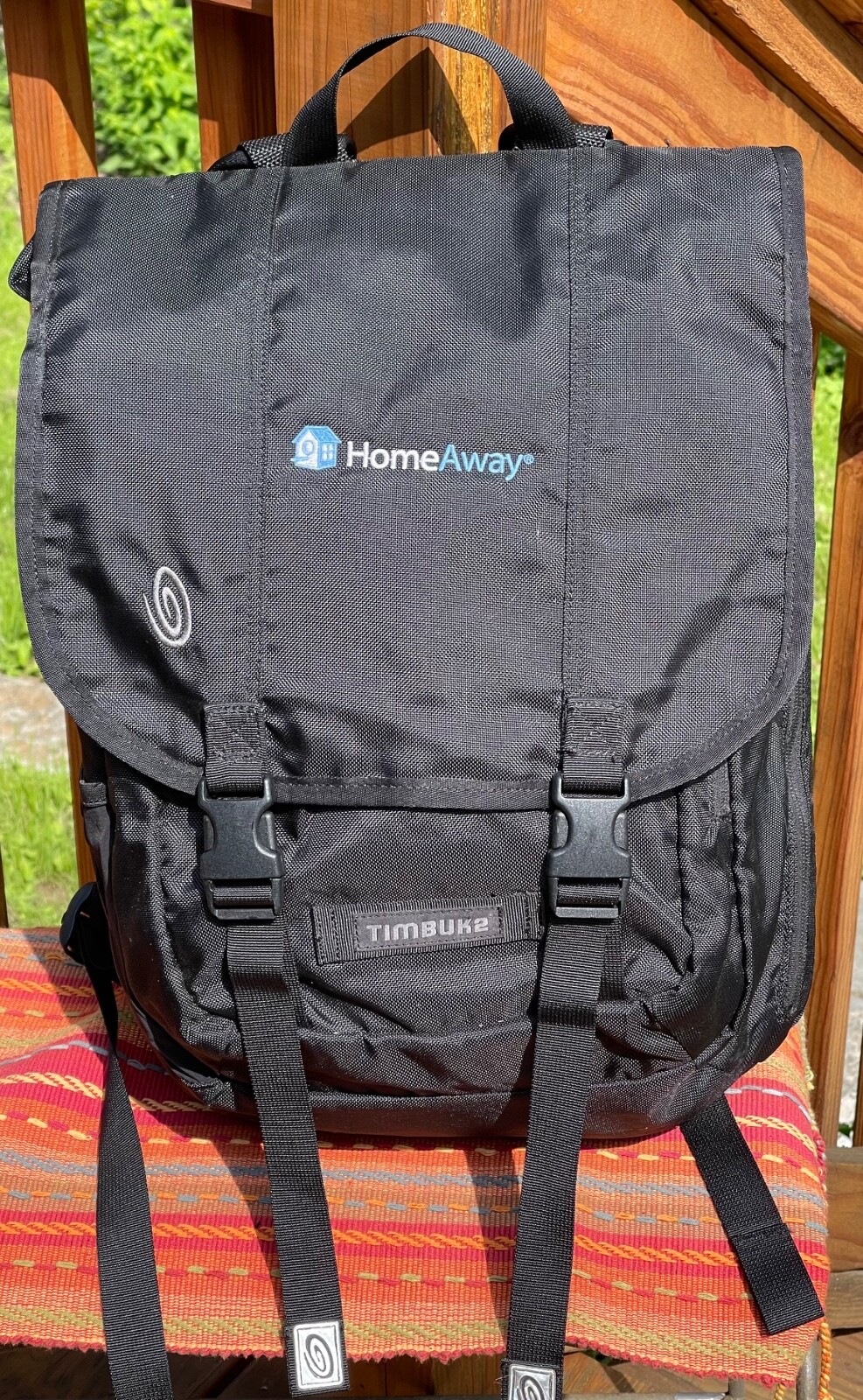 Timbuk2 Backpack Swig Black Techwear Travel Laptop Shoulder Bag Home Away